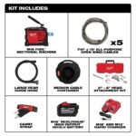 Milwaukee M18 FUEL Sectional Machine with 7/8 In. Cable - Image 5