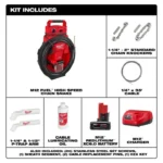 Milwaukee M12 FUEL High Speed Chain Snake for 1-1/4 Inch-2 Inch Pipes - Image 3
