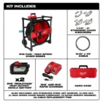 Milwaukee M18 FUEL High Speed Chain Snake for 1 1/2-4 Pipes - Image 3