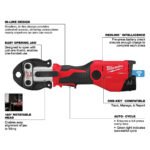Milwaukee M12 FORCE LOGIC Press Tool Kit with ONEKEY with 1/2 Inch 1" Inch CTSV Jaws - Image 4
