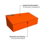 Crescent RAILWORKS Top Shelf Lockable Angled Workstation - Image 2