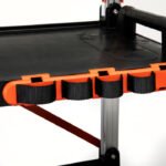 Crescent SITERUNNER 3 Shelf Folding Jobsite Cart - Image 3