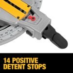 DEWALT 12 Inch 15 Amp Dual Bevel Compound Miter Saw & Saw Stand Bundle - Image 4