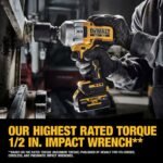 DEWALT 20V 1/2 HIGH TORQUE IMPACT WRENCH - Image 4