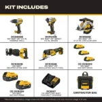 DEWALT 20V MAX 5 Tool Combo Kit - Image 2