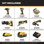 DEWALT 20V MAX 6 Tool Combo Kit - Image 2