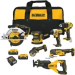 DEWALT 20V MAX Brushless Site Ready 7-Tool Combo Kit