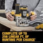 DEWALT 20V MAX XR 2-1/4 Peak HP Plunge Router (Bare Tool) - Image 4