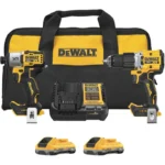 DEWALT 20V MAX XR 2-Tool Combo Kit with POWERPACK Batteries