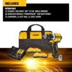DEWALT 20V MAX XR Brushless Cordless 1/2 Inch Drill/Driver Kit With POWERPACK Batteries - Image 3