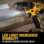 DEWALT DEWALT 20V MAX Compact Brushless Drill/Driver Kit - Image 5