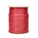Erin Rope 3/8 X 600 Ft Twisted Red Polypropylene Rope
