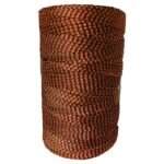 Erin Rope Nylon Seine Twine Braided Orange/Black #18 x 500'