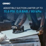 Grabo 20V Pro-Lifter Suction Cup Lifting Device 2.6Ah Battery Brushless Kit - Image 4