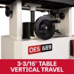 JET Black 6 Inch x 89 Inch Oscillating Belt Edge Sander, 1.75HP, 1PH - Image 3