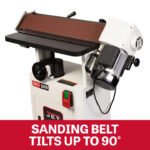 JET Black 6 Inch x 89 Inch Oscillating Belt Edge Sander, 1.75HP, 1PH - Image 5
