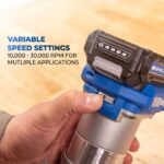 Kreg 20V Ionic Drive 1/4 Inch Trim Router (Bare Tool) - Image 3