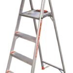 Little Giant Safety Flip-N-Lite Model 6 Aluminum 300 lb Type-1A Step Ladder