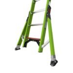 Little Giant Safety HyperLite SumoStance 40 Ft. - IA - Fiberglass Extension Ladder - Image 3