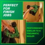 Metabo HPT 18V MultiVolt Brushless 15-Gauge Angled Finish Nailer 2 Ah Kit - Image 4