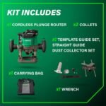 Metabo HPT 36V Cordless Plunge Router (Bare Tool) - Image 5