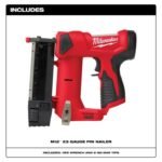 Milwaukee M12 23 Gauge Pin Nailer (Bare Tool) - Image 3