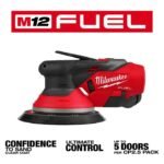 Milwaukee M12 FUEL 6 Inch Random Orbital Sander, 3/32 Inch (Bare Tool) - Image 3