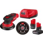 Milwaukee M12 FUEL 6 Inch Random Orbital Sander Kit, 3/32 Inch