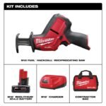 Milwaukee M12 FUEL HACKZALL Reciprocating Saw Kit - Image 2