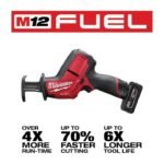 Milwaukee M12 FUEL HACKZALL Reciprocating Saw Kit - Image 3