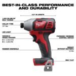 Milwaukee M18 Cordless Lithium-Ion 2-Tool Combo Kit - Image 4