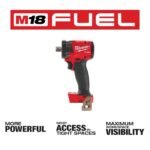 Milwaukee M18 FUEL 1/2 Compact Impact Wrench with Pin Detent (Bare Tool) - Image 3