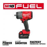Milwaukee M18 FUEL 1/2 in High Torque Impact Wrench with Friction Ring Kit - Image 4