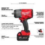 Milwaukee M18 FUEL 1/2in HighTorque Impact Wrench & Grease Gun Combo Kit - Image 4