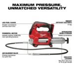 Milwaukee M18 FUEL 1/2in HighTorque Impact Wrench & Grease Gun Combo Kit - Image 5