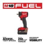 Milwaukee M18 FUEL 1/2inch Compact Impact Wrench with Friction Ring Kit - Image 4