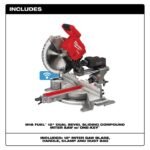 Milwaukee M18 FUEL 12inch Dual Bevel Sliding Compound Miter Saw (Bare Tool) - Image 3