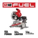 Milwaukee M18 FUEL 12inch Dual Bevel Sliding Compound Miter Saw (Bare Tool) - Image 2