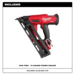 Milwaukee M18 FUEL 15 Gauge Finish Nailer (Bare Tool) - Image 2