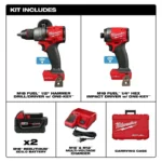 Milwaukee M18 FUEL 2 Tool Combo Kit with ONE-KEY - Image 3