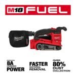 Milwaukee M18 FUEL 3inchx18inch Belt Sander (Bare Tool) - Image 3