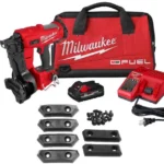 Milwaukee M18 FUEL Coil Roofing Nailer Kit & Replacement Rubber Wear Pad Bundle
