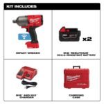 Milwaukee M18 FUEL with ONE-KEY High Torque Impact Wrench 3/4inch Friction Ring Kit - Image 2