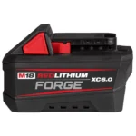 Milwaukee M18 REDLITHIUM FORGE XC 18V 6Ah Lithium Ion Power Tool Battery Pack with Fuel Indicator
