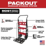 Milwaukee PACKOUT 2-Wheel Cart - Image 2