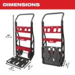 Milwaukee PACKOUT 2-Wheel Cart - Image 3