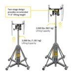 Ranger RTJ-3000 1.5-Ton Telescoping Transmission Jack - Image 5