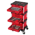 Milwaukee Master Mechanics Hand Tool Set with PACKOUT Drawers and Dolly, 366 Pieces