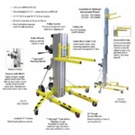 Sumner 2012S 12 Ft. 800 Lbs Short Stack Material Lift - Image 2