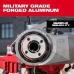 Milwaukee 1/2inch 2inch High Speed NPT Forged Aluminum Die Head KIT - Image 7